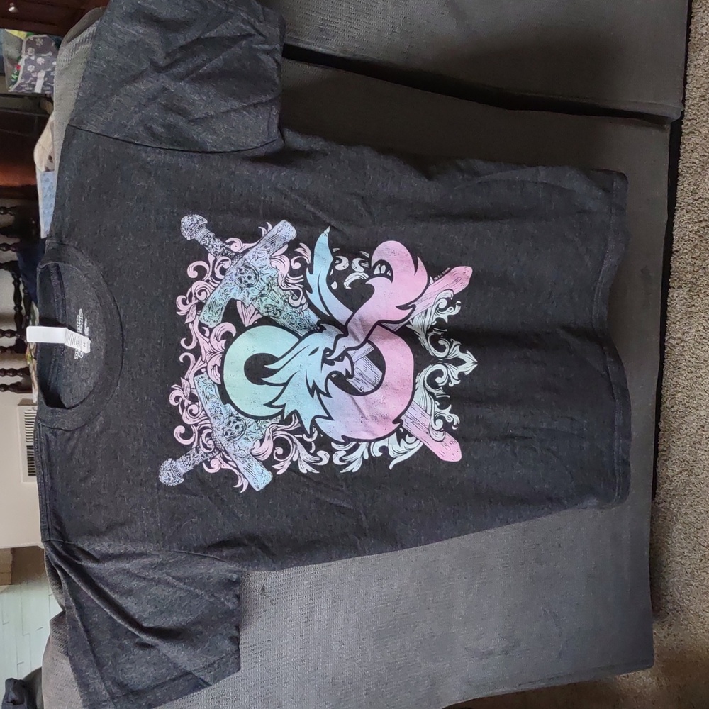 Dungeons & Dragons D&D, Graphic T-Shirt, Size medium